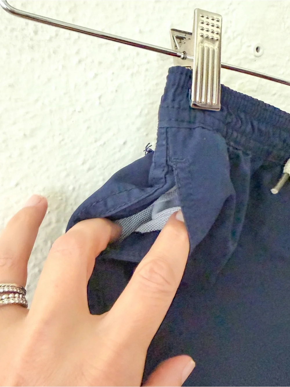 Ralph Lauren Baby Boys Navy Blue Swim Trunks